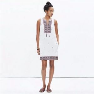 Madewell | Suncoast Embroidered Shift Dress